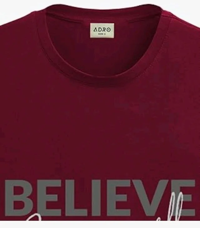 ADRO Tshirt for Men | Printed T Shirt for Men | 100% Cotton Regular Fit T-Shirt |Printed T Shirt
- XL