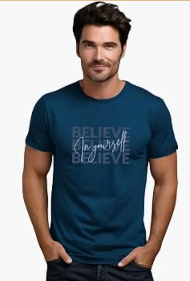 ADRO Tshirt for Men | Printed T Shirt for Men | 100% Cotton Regular Fit T-Shirt |Printed T Shirt
- S