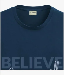 ADRO Tshirt for Men | Printed T Shirt for Men | 100% Cotton Regular Fit T-Shirt |Printed T Shirt
- S