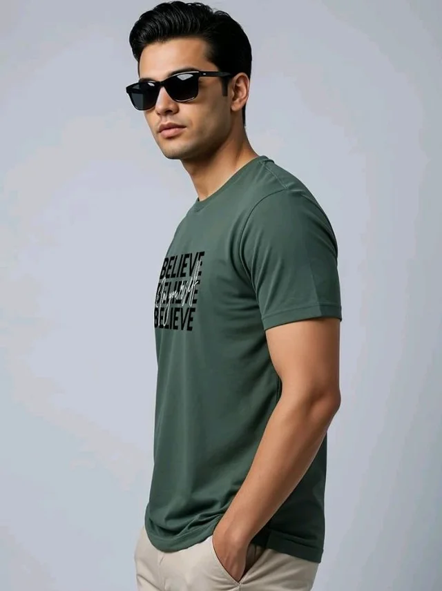 ADRO Tshirt for Men | Printed T Shirt for Men | 100% Cotton Regular Fit T-Shirt |Printed T Shirt
- 2XL