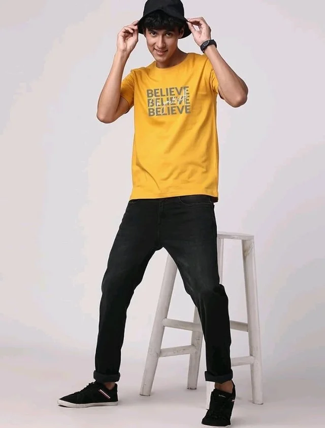 ADRO Tshirt for Men | Printed T Shirt for Men | 100% Cotton Regular Fit T-Shirt |Printed T Shirt
- 3XL