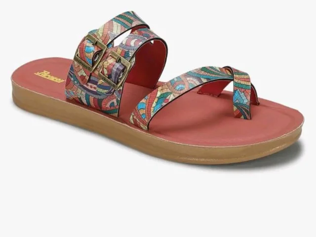 PARAGON Women's Sandals | Stylish Slip On Sandals with Cushioned Soles | Comfortable Everyday Sandals for Outdoor Use - 6