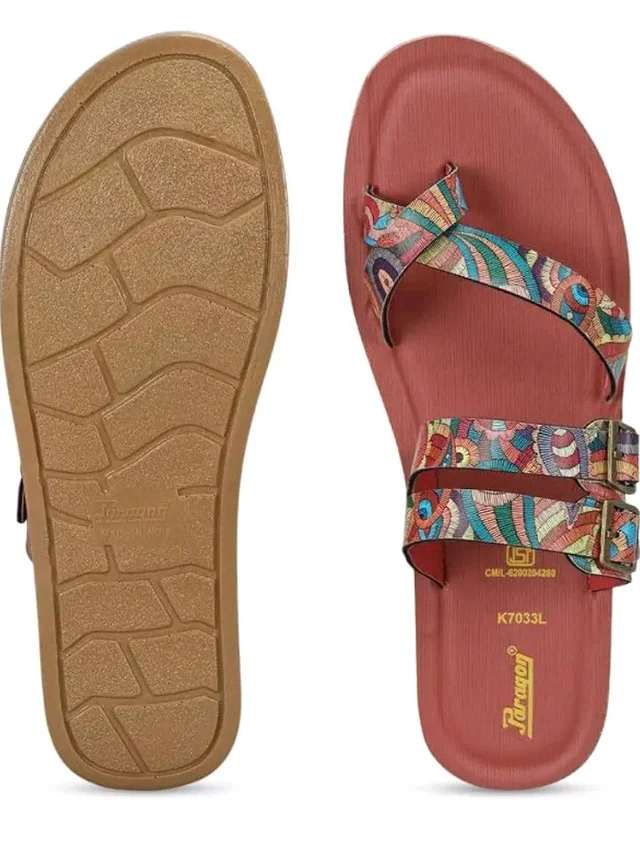 PARAGON Women's Sandals | Stylish Slip On Sandals with Cushioned Soles | Comfortable Everyday Sandals for Outdoor Use - 6