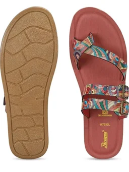 PARAGON Women's Sandals | Stylish Slip On Sandals with Cushioned Soles | Comfortable Everyday Sandals for Outdoor Use - 6