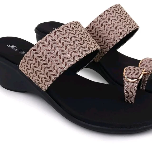 Feel it Women's Fashion, Soft & Comfortable Casual Wedges (A-1158) - 7