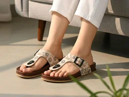 WALKAROO Comfort Sandal For Women's|CloudStep Double-Density PU Sole – Ultimate Comfort|Stylish Casual Wear|WE2200 - 10