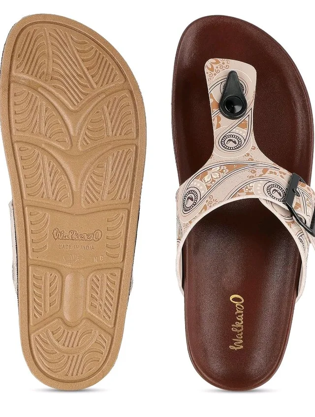 WALKAROO Comfort Sandal For Women's|CloudStep Double-Density PU Sole – Ultimate Comfort|Stylish Casual Wear|WE2200 - 10