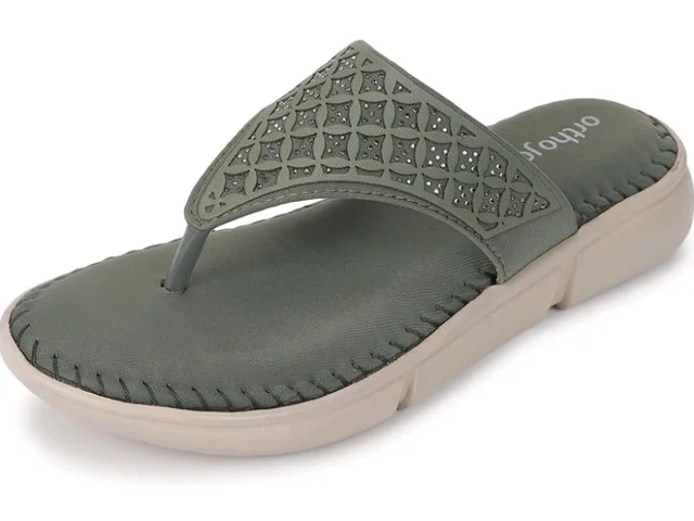 ORTHO JOY doctor Fancy Slipper for women || Orthopedic Women's Fancy Sandal For Women - 7