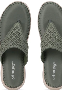 ORTHO JOY doctor Fancy Slipper for women || Orthopedic Women's Fancy Sandal For Women - 7