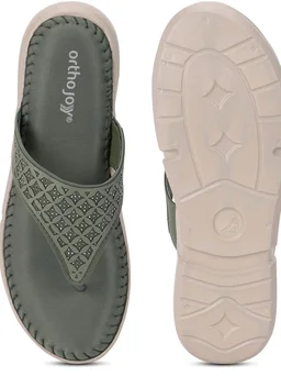 ORTHO JOY doctor Fancy Slipper for women || Orthopedic Women's Fancy Sandal For Women - 7