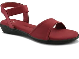 XE Looks Brown Flat Sandals for Women | Broad Front Strap with Secure Back Support | Minimalist Casual Design | Lightweight & Comfortable For Girls
- 7