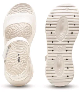 ASIAN Indigo-32 Women’s Casual Platform Sandals with Adjustable Strap | Lightweight EVA Sandals with Comfortable Cushioning Footbed for Travel - 10