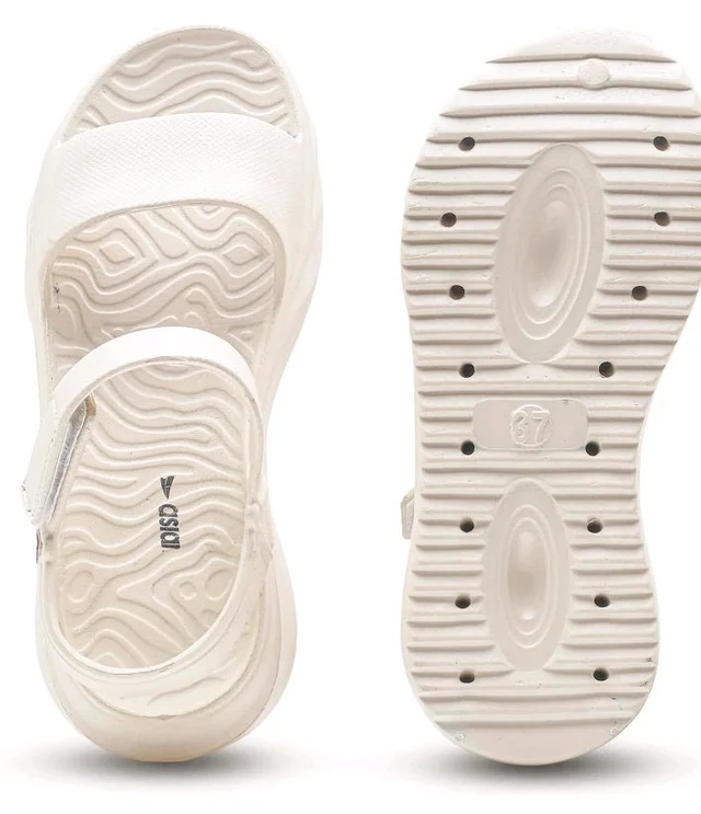 ASIAN Indigo-32 Women’s Casual Platform Sandals with Adjustable Strap | Lightweight EVA Sandals with Comfortable Cushioning Footbed for Travel - 10