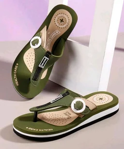 Duosoft Flip Flop for Women | Soft Comfortable | Breathable | Fashionable | Stylish | Trendy | Super soft | Lightweight | Anti-Slip Sole | Indoor & Outdoor |DW-34-Brown - 6