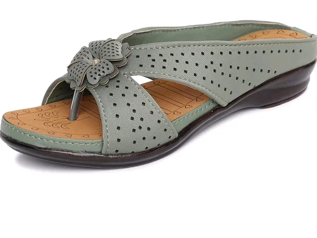 ORTHO JOY Fancy doctor slippers | Soft Sandal for women | Comfortable Footwear for women
- 10