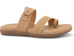 XE Looks Women's Double-Adjustable Straps Slipper | Textured Design | Lightweight & Comfortable Slippers For Girls & Women - 7