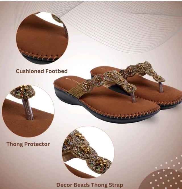 TRASE Ortho Slippers For Woman, Comfort Orthopaedic Slippers - 6