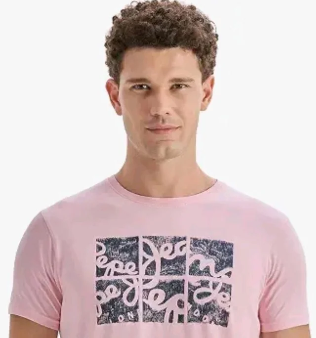 Pepe Jeans Men T-Shirt|Cotton|Slim Fit
- 2XL