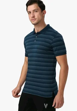 Van Heusen Men’s Striped Regular Fit T-Shirt | Comfortable Polo Neck | Soft Breathable Casual Wear | Summer Favorite | Horizontal Smart Stripes| Style 60063
- 2XL