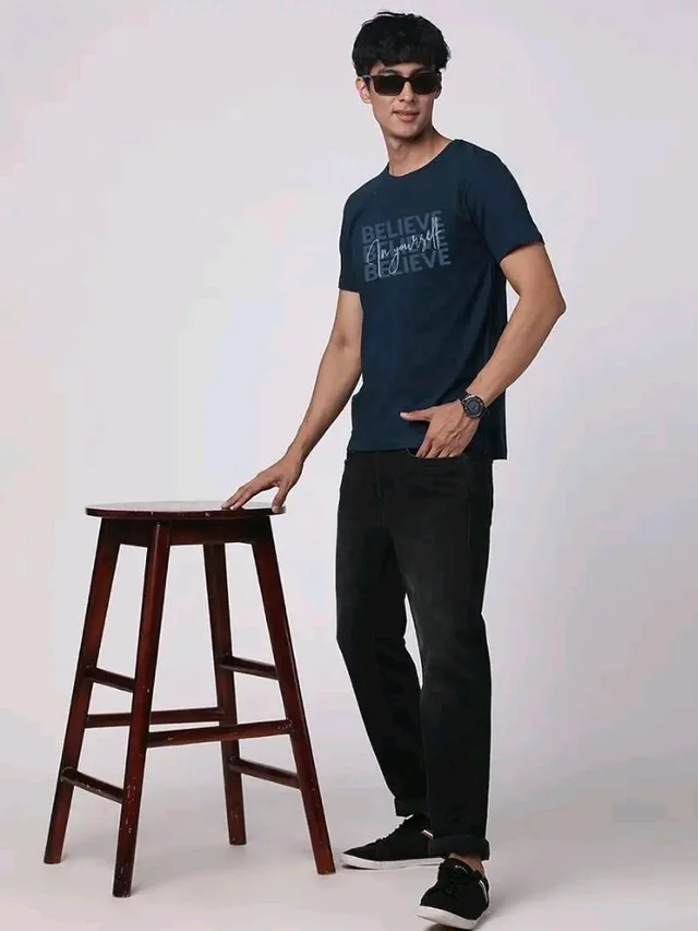 ADRO Tshirt for Men | Printed T Shirt for Men | 100% Cotton Regular Fit T-Shirt |Printed T Shirt
- 3XL