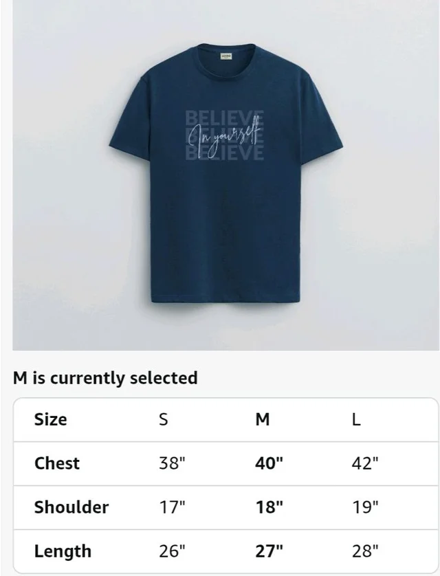 ADRO Tshirt for Men | Printed T Shirt for Men | 100% Cotton Regular Fit T-Shirt |Printed T Shirt
- 3XL