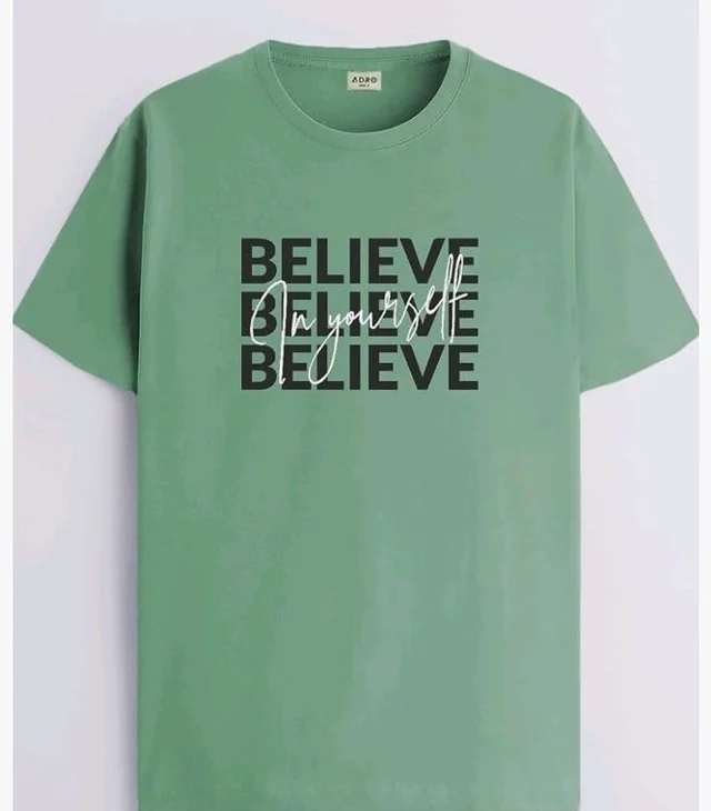 ADRO Tshirt for Men | Printed T Shirt for Men | 100% Cotton Regular Fit T-Shirt |Printed T Shirt
- S