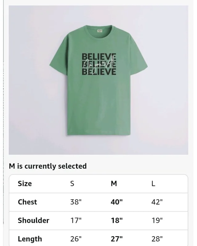 ADRO Tshirt for Men | Printed T Shirt for Men | 100% Cotton Regular Fit T-Shirt |Printed T Shirt
- S