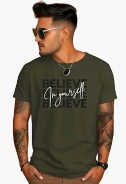 ADRO Tshirt for Men | Printed T Shirt for Men | 100% Cotton Regular Fit T-Shirt |Printed T Shirt
- 2XL
