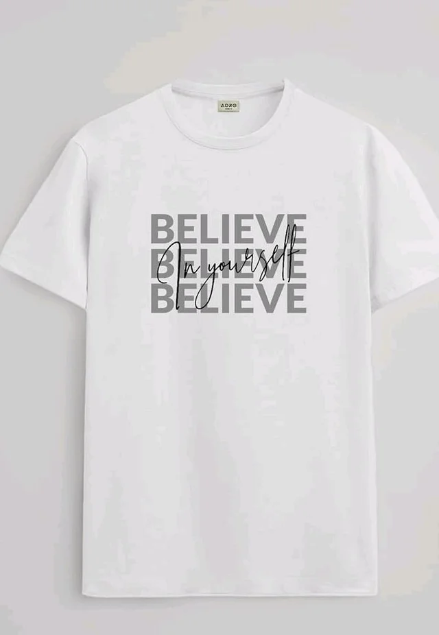 ADRO Tshirt for Men | Printed T Shirt for Men | 100% Cotton Regular Fit T-Shirt |Printed T Shirt
- M