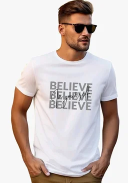 ADRO Tshirt for Men | Printed T Shirt for Men | 100% Cotton Regular Fit T-Shirt |Printed T Shirt
- M