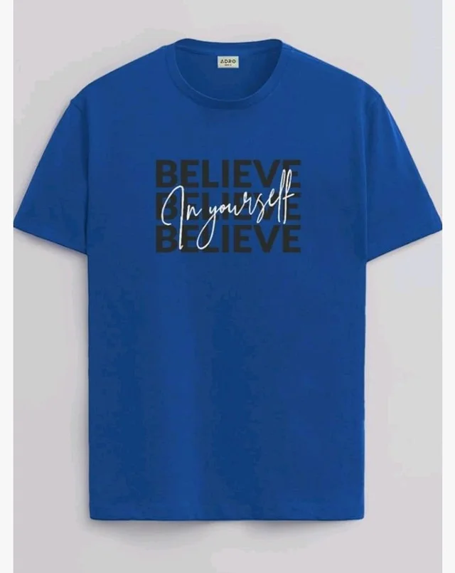 ADRO Tshirt for Men | Printed T Shirt for Men | 100% Cotton Regular Fit T-Shirt |Printed T Shirt
- L