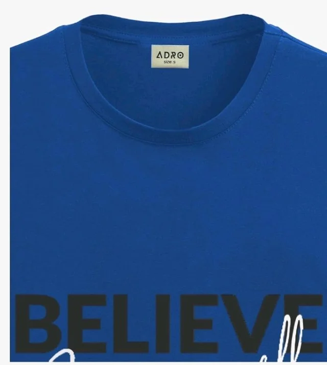ADRO Tshirt for Men | Printed T Shirt for Men | 100% Cotton Regular Fit T-Shirt |Printed T Shirt
- L