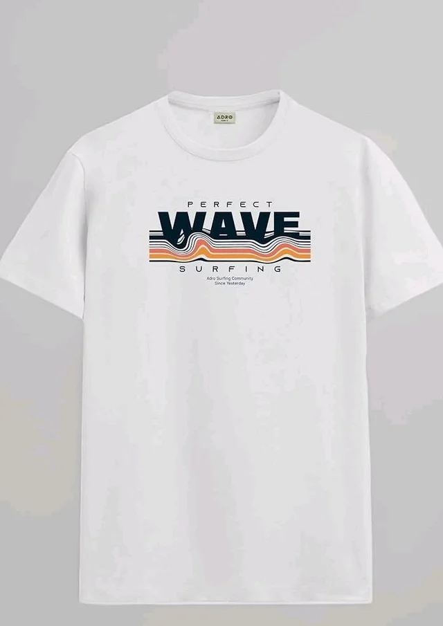 ADRO Mens Printed T Shirt | The Super Soft Tshirt in India| Pure Cotton Lycra Breathable Fabric| 4 Way Stretch Smart tech Fabric| Round Neck T-Shirt (Also in Plus Size) RN25-ST-WAVE-BE
- 3XL