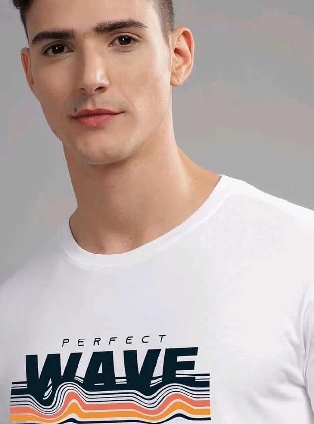 ADRO Mens Printed T Shirt | The Super Soft Tshirt in India| Pure Cotton Lycra Breathable Fabric| 4 Way Stretch Smart tech Fabric| Round Neck T-Shirt (Also in Plus Size) RN25-ST-WAVE-BE
- 3XL