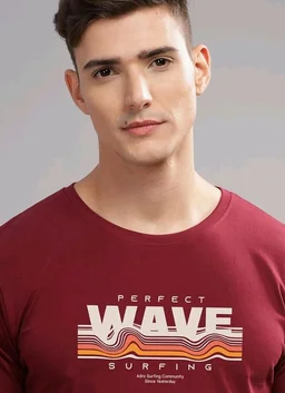 ADRO Mens Printed T Shirt | The Super Soft Tshirt in India| Pure Cotton Lycra Breathable Fabric| 4 Way Stretch Smart tech Fabric| Round Neck T-Shirt (Also in Plus Size) RN25-ST-WAVE-BE
- 4XL
