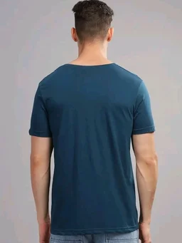 ADRO Mens Printed T Shirt | The Super Soft Tshirt in India| Pure Cotton Lycra Breathable Fabric| 4 Way Stretch Smart tech Fabric| Round Neck T-Shirt (Also in Plus Size)
- M