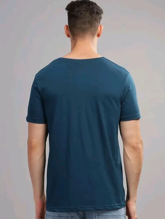 ADRO Mens Printed T Shirt | The Super Soft Tshirt in India| Pure Cotton Lycra Breathable Fabric| 4 Way Stretch Smart tech Fabric| Round Neck T-Shirt (Also in Plus Size)
- M