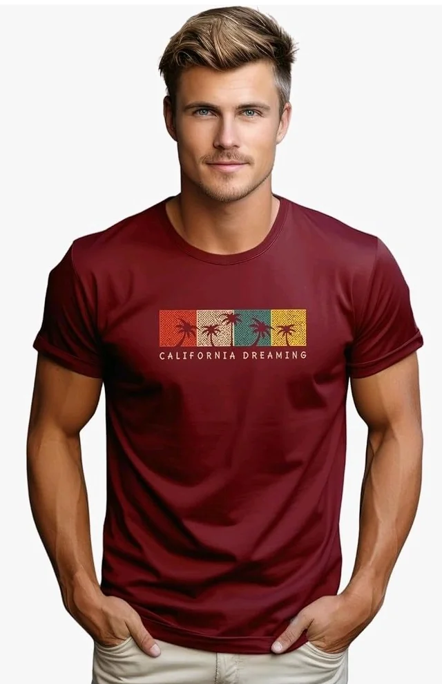 ADRO Mens Printed T Shirt | The Super Soft Tshirt in India| Pure Cotton Lycra Breathable Fabric| 4 Way Stretch Smart tech Fabric| Round Neck T-Shirt (Also in Plus Size)
- 3XL
