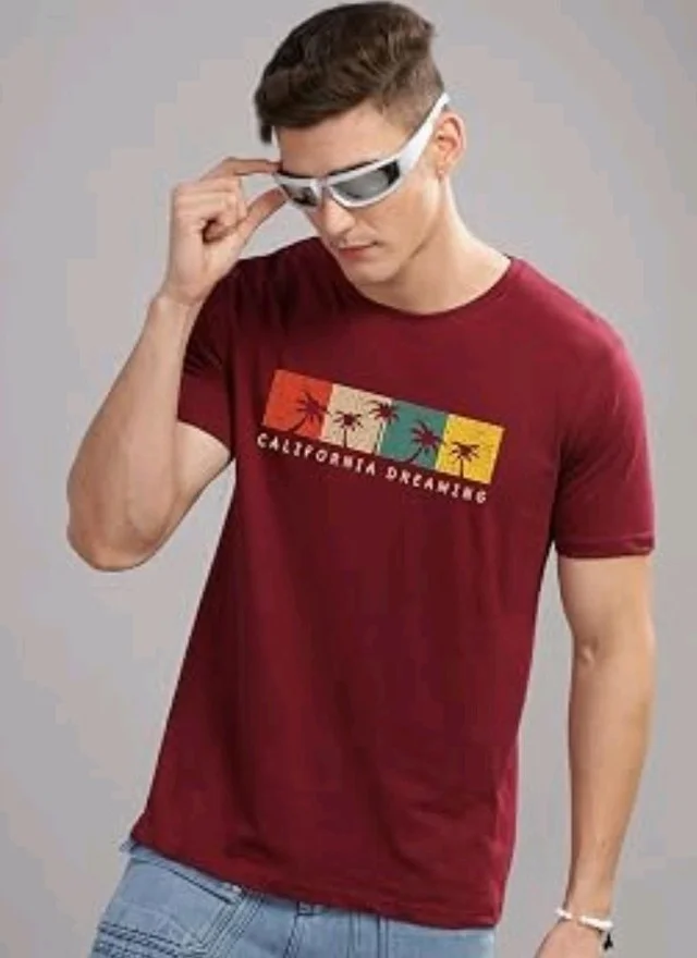 ADRO Mens Printed T Shirt | The Super Soft Tshirt in India| Pure Cotton Lycra Breathable Fabric| 4 Way Stretch Smart tech Fabric| Round Neck T-Shirt (Also in Plus Size)
- 3XL