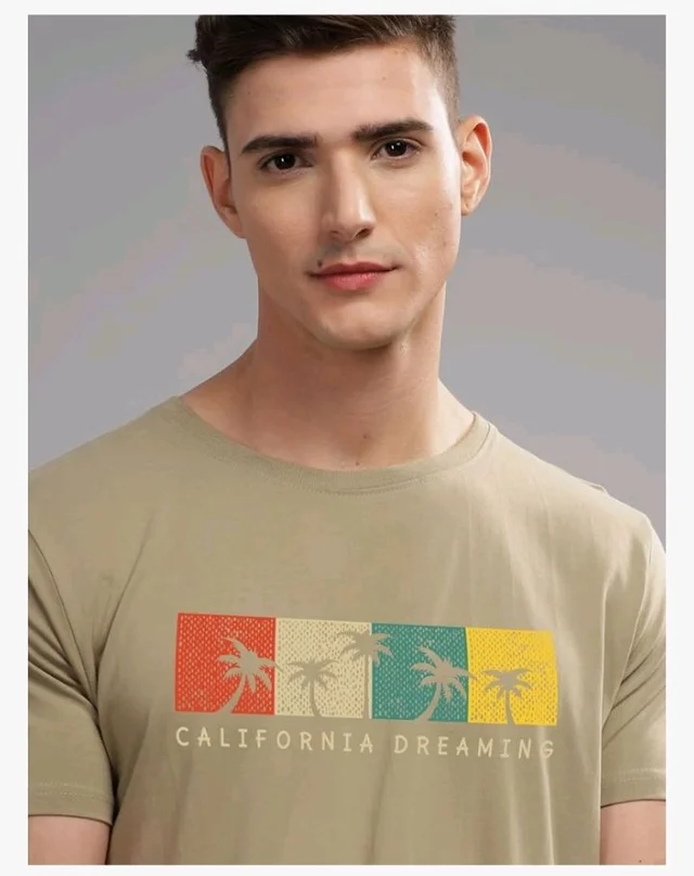 ADRO Mens Printed T Shirt | The Super Soft Tshirt in India| Pure Cotton Lycra Breathable Fabric| 4 Way Stretch Smart tech Fabric| Round Neck T-Shirt (Also in Plus Size) - XL