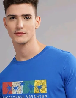 ADRO Mens Printed T Shirt | The Super Soft Tshirt in India| Pure Cotton Lycra Breathable Fabric| 4 Way Stretch Smart tech Fabric| Round Neck T-Shirt (Also in Plus Size)
- 2XL