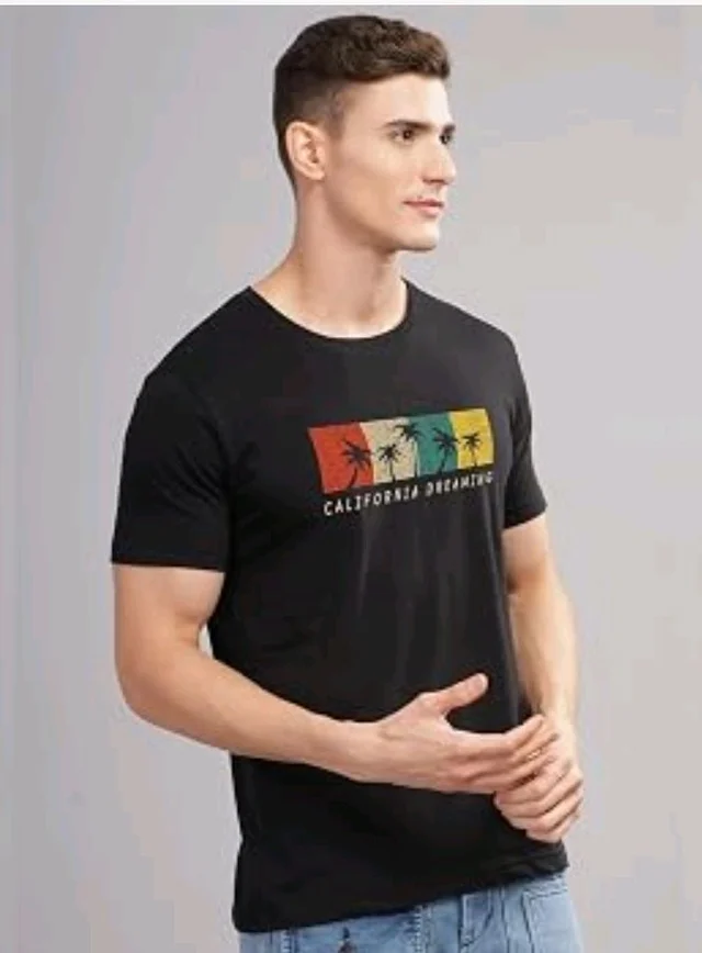 ADRO Mens Printed T Shirt | The Super Soft Tshirt in India| Pure Cotton Lycra Breathable Fabric| 4 Way Stretch Smart tech Fabric| Round Neck T-Shirt (Also in Plus Size)
- 4XL
