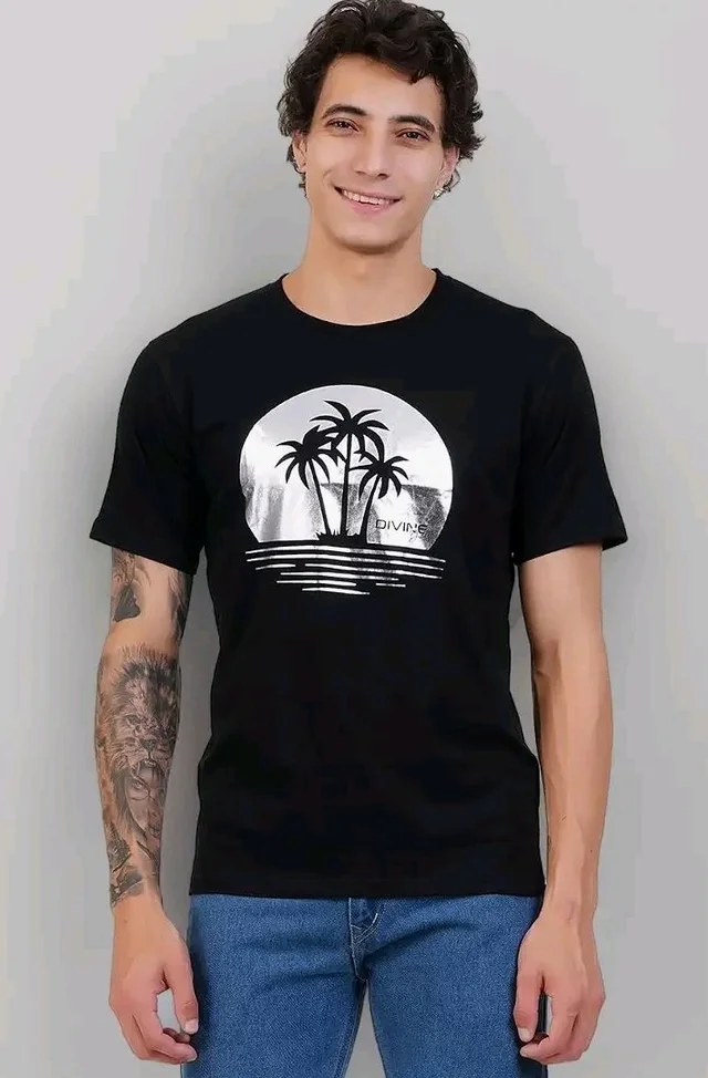 Men's Super Combed Cotton Round Neck Half Sleeve T-Shirt | Soft Breathable Cotton Fabric | Stylish Comfortable Wearfor Men | Quality Regular Fit
- 3XL