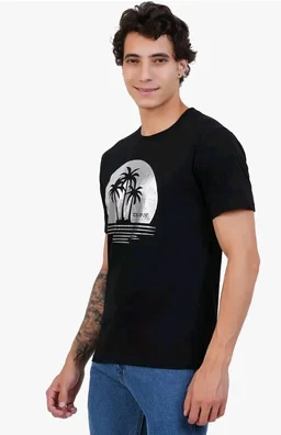 Men's Super Combed Cotton Round Neck Half Sleeve T-Shirt | Soft Breathable Cotton Fabric | Stylish Comfortable Wearfor Men | Quality Regular Fit
- 3XL