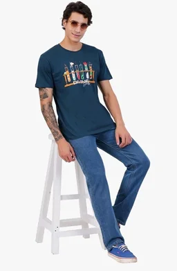 Men's Super Combed Cotton Round Neck Half Sleeve T-Shirt | Soft Breathable Cotton Fabric | Stylish Comfortable Wearfor Men | Quality Regular Fit
- 3XL