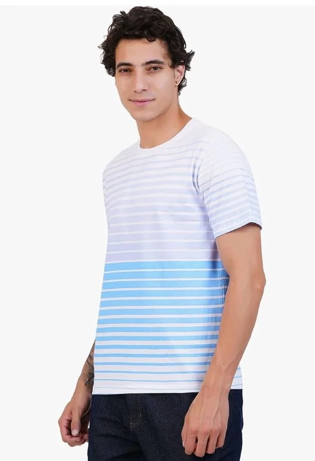 Men's Super Combed Cotton Round Neck Half Sleeve T-Shirt | Soft Breathable Cotton Fabric | Stylish Comfortable Wearfor Men | Quality Regular Fit
- M