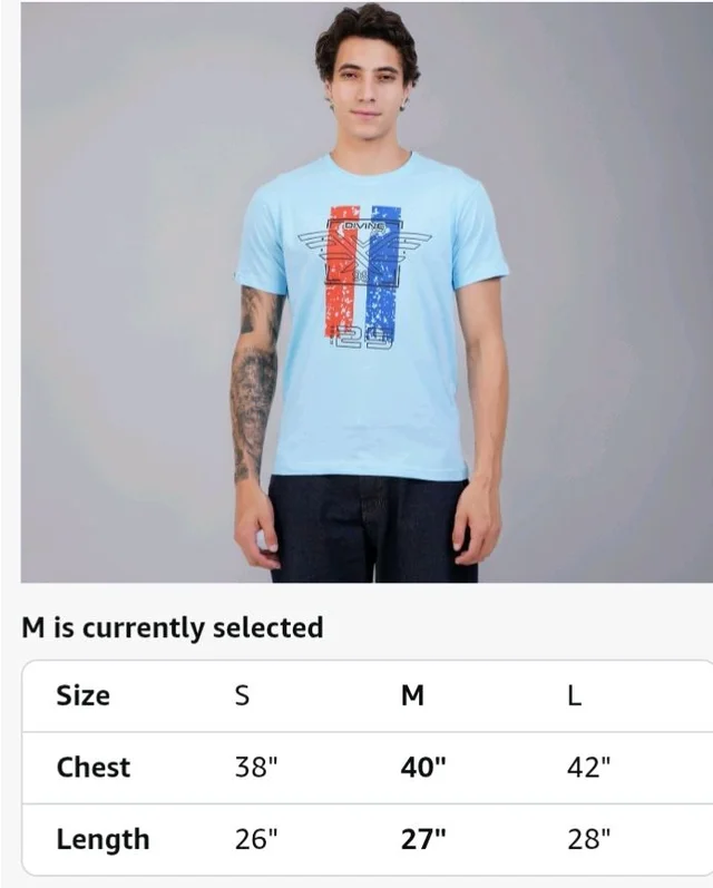 Men's Super Combed Cotton Round Neck Half Sleeve T-Shirt | Soft Breathable Cotton Fabric | Stylish Comfortable Wearfor Men | Quality Regular Fit
- 2XL