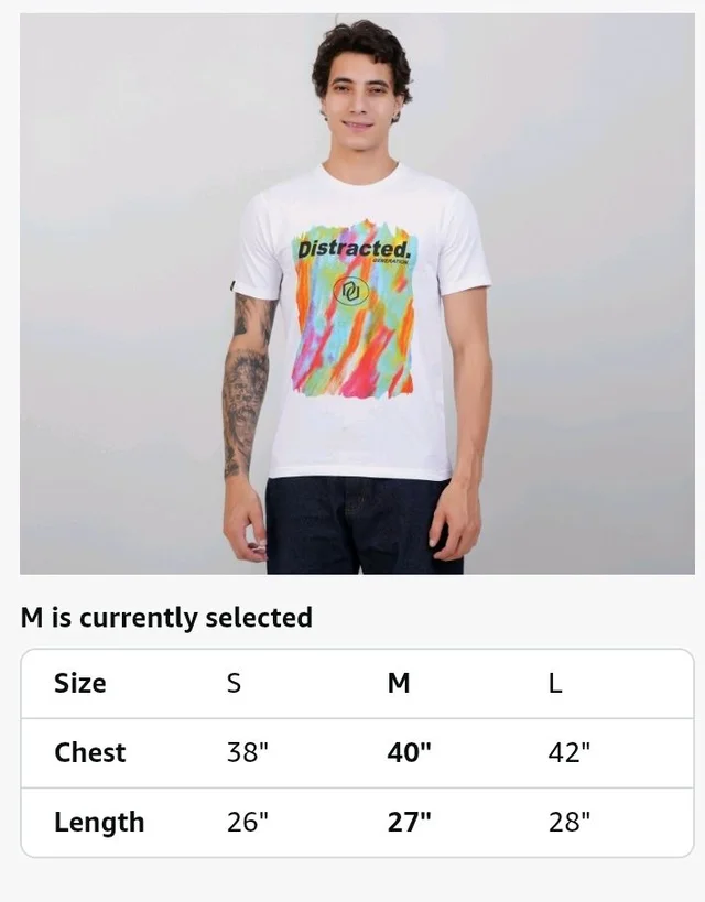 Men's Super Combed Cotton Round Neck Half Sleeve T-Shirt | Soft Breathable Cotton Fabric | Stylish Comfortable Wearfor Men | Quality Regular Fit
- 2XL