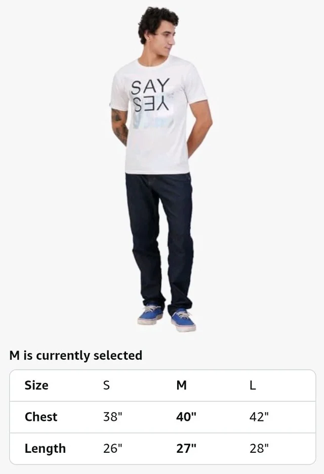 Men's Super Combed Cotton Round Neck Half Sleeve T-Shirt | Soft Breathable Cotton Fabric | Stylish Comfortable Wearfor Men | Quality Regular Fit
- 2XL