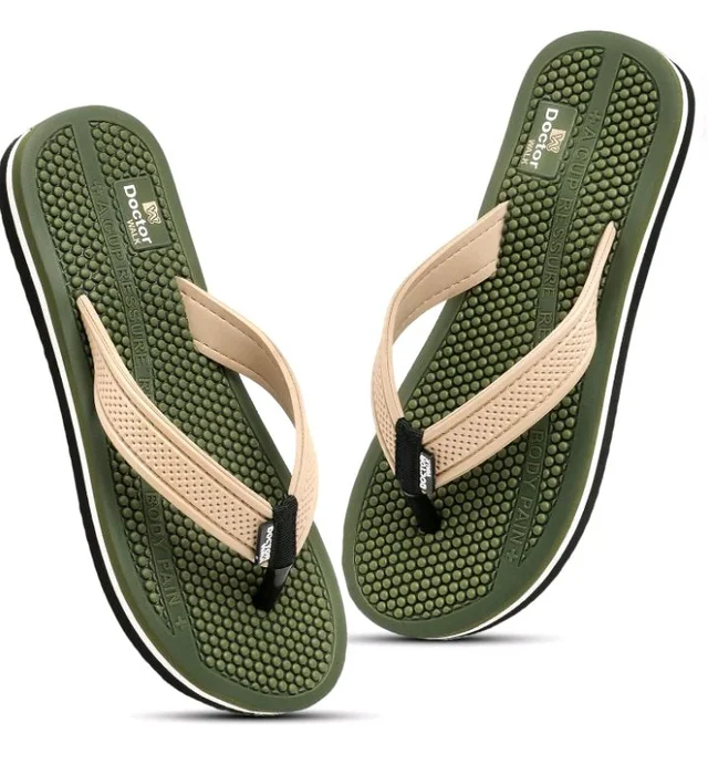 Duosoft Flip Flop for Women | Soft Comfortable | Breathable | Fashionable | Stylish | Trendy | Super Soft | Lightweight | Anti-Slip Sole | Indoor & Outdoor |DW-35-Green - 7